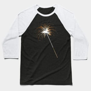 Sparkler For New Year's Eve Party Or Celebration 4th Of July Baseball T-Shirt